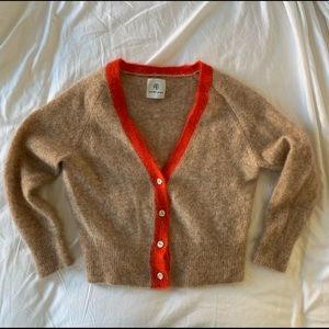 ANINE BING Mason Mohair Blend Cardigan